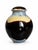 1980s Signed Studio Pottery Covered Jar With Brown, Blue & Cream Glaze For Sale - Image 9 of 9