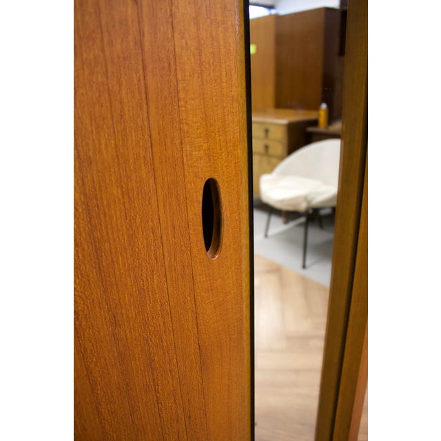 Vintage Teak Double Door Wardrobe from Austinsuite, 1960s For Sale - Image 11 of 13