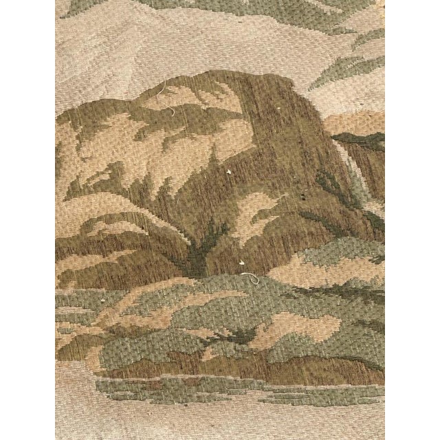 Mid-Century French Jacquard Tapestry with Embarkation for Cythera Motif in the style of Aubusson, 1950s For Sale - Image 10 of 18