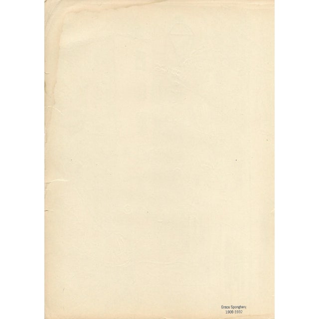 Italian 1940s Grace Spongberg Italian Street Drawing For Sale - Image 3 of 3