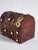 English Antique English 19th Century Keepsake Dome Wood Box For Sale - Image 3 of 11