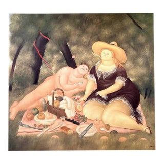Fernando Botero 28 Lunch on the Grass 1983 For Sale
