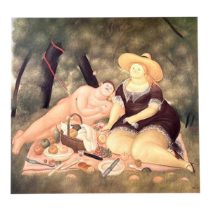 Fernando Botero 28 Lunch on the Grass 1983