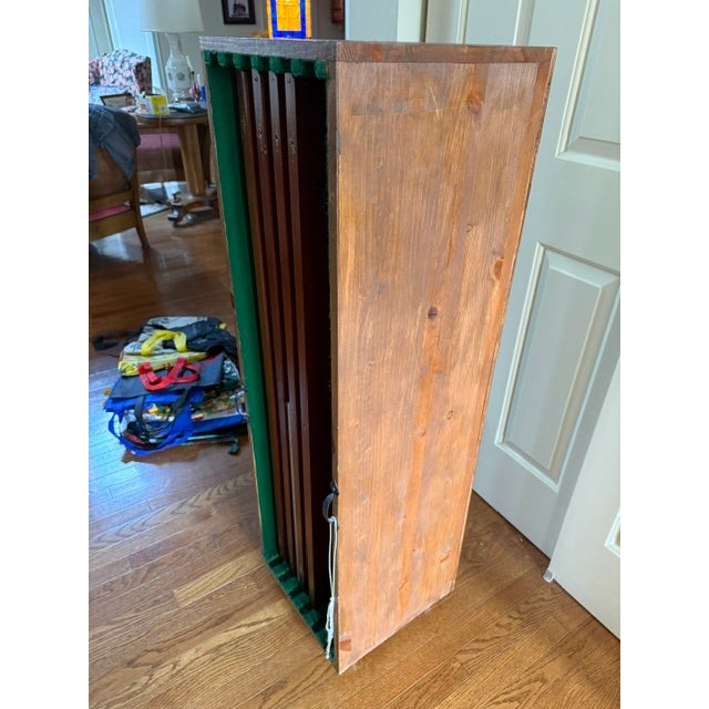 Carl Forslund Cherry Dining Table With Six Chairs and Custom Table Pads For Sale - Image 12 of 15