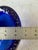 Blue Barovier & Toso Murano Cobalt Blue Glass Bowl For Sale - Image 8 of 8