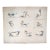 Pen & Ink Drawing of Football Scenes by Paul Brown For Sale