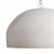 A modern statementworthy pendant with a lightly pounded textured metal dome shade. Finished in an ontrend matteWhite, this...