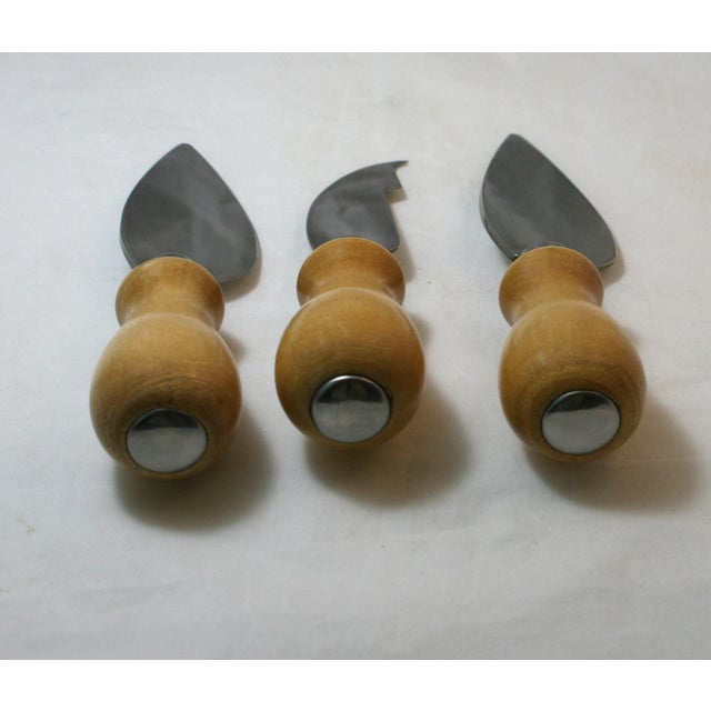 Vintage Professional Scale Boni Italy Cheese Knife Set Set of 3 These vintage cheese knives were produced in Italy by the...
