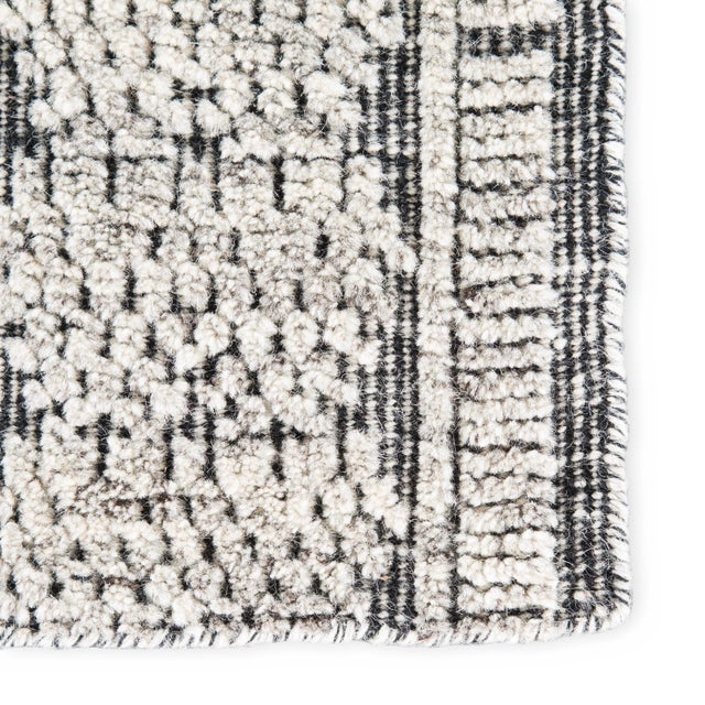 Jaipur Living Torsby Hand-Knotted Geometric Black & Ivory Area Rug - 8