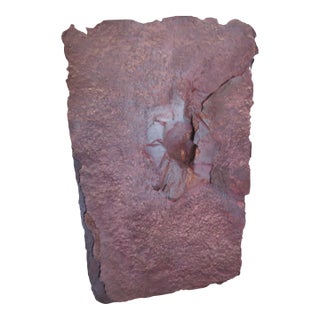 A Terrestrial Crack in the Earth Done in Pa-Pier Ma-Che' in the Manner of Eduardo Chillida For Sale
