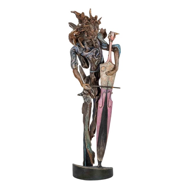 Lorenzo Servalli, Evocation Sculpture, 1998, Wood For Sale
