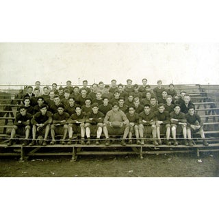 Antique 1915 Pennsylvania Football Team Photograph For Sale