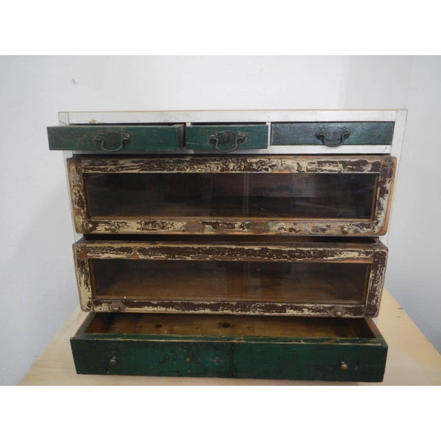 Table Chest of 6 Drawers, 1980s For Sale - Image 4 of 12