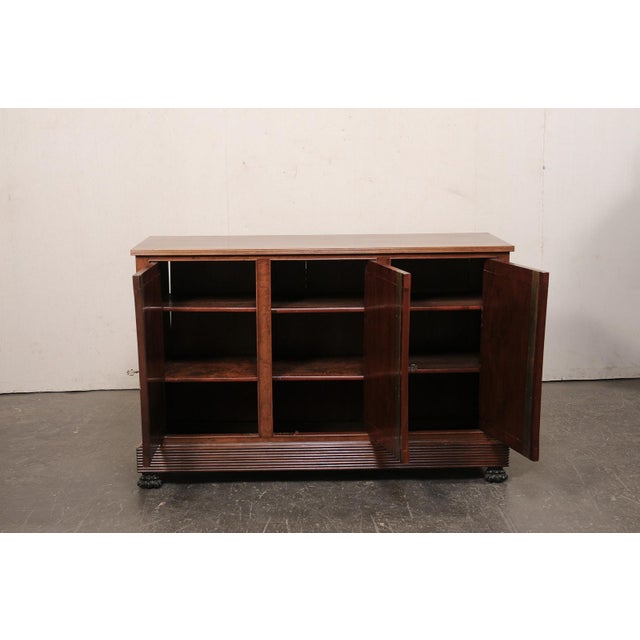 Brown Mid 19th C. English Buffet W/Claw Feet For Sale - Image 8 of 11
