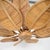 Wood Leaf Rattan Pendant Light For Sale - Image 7 of 15