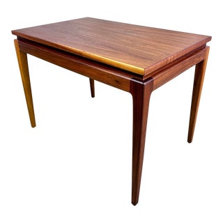 Mid Century Modern Restored Teak Side Table by Cumberland Furniture For Sale