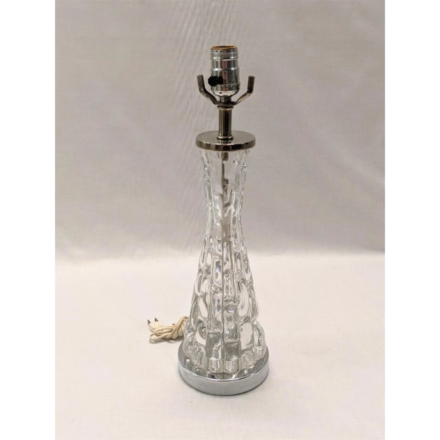 Orrefors Crystal Table Lamp - By Carl Fagerlund For Sale - Image 12 of 12