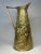 Mid-Century Modern English Traditional Embossed Pub Scene Brass Pitcher For Sale - Image 3 of 12