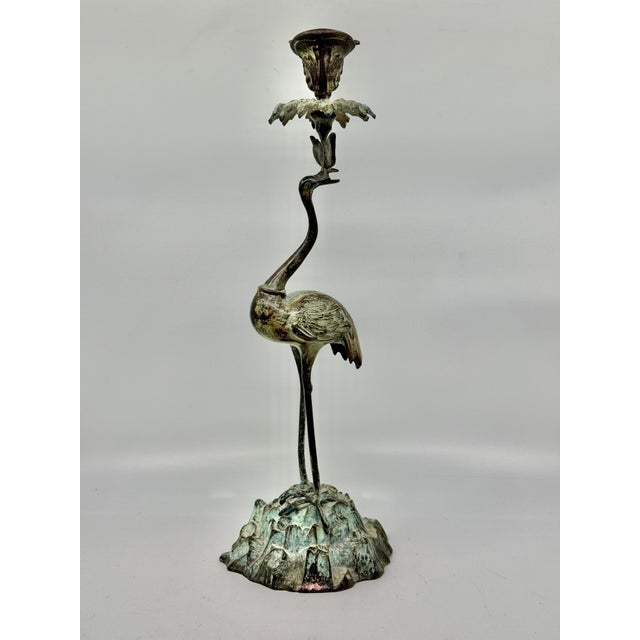 A beautiful Grand Tour NeoClassical souvenir cast from bronze with a wonderful old patina. The candle holder features a...