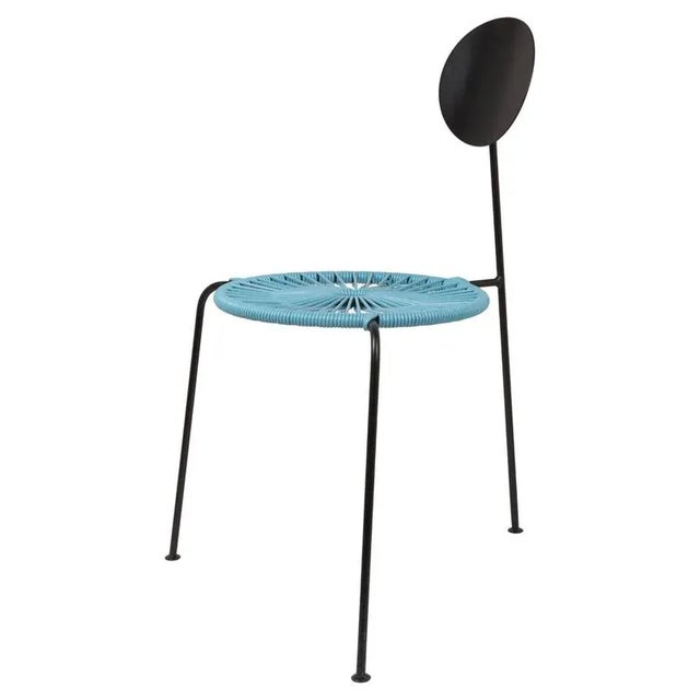 Blue Pigeon Blue Centro Chair by OK Design For Sale - Image 8 of 8