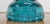 Industrial Vintage Hemingray Aqua Glass Insulator For Sale - Image 3 of 8