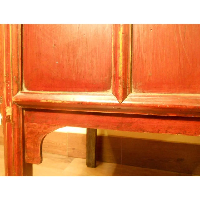 Antique Chinese Ming Altar Cabinet, Cypress Wood, Circa 1800-1849 For Sale In Dallas - Image 6 of 11