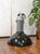 Industrial HDK Black Enamel Factory Pendant Light with Low Shade and Cast Aluminum Top from Philips, Holland, 1950s For Sale - Image 3 of 12