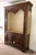 Brown Vintage Italian Curio Cabinet, 1930s For Sale - Image 8 of 12