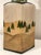 Cabin Late 20th Century Hand Painted Woodland Pine Tree Table Lamp by Wildwood For Sale - Image 3 of 8