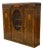 Neo-Classical Art Deco Wardrobe in Ebony Veneer, 1930s For Sale