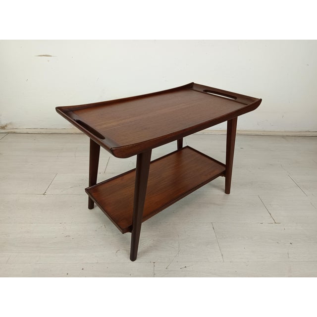 Scandinavian Teak Side Table, 1960s For Sale - Image 3 of 16