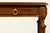 A handsome late 19th-century French Napoleon III walnut writing desk, sourced in Provence, France, circa 1870–1880. The...