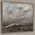 Late 20th Century Mid Century Oil on Canvas by Francine Kerckx (1921-?) 'Stormy Seascape With Rocky Coast' For Sale - Image 5 of 17