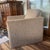 A 1970s Parsons Cube Chair in the Manner of Milo Baughman For Sale - Image 9 of 9