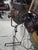 Mid 20th Century Industrial Ward Leonard Fresnel Stage Light Floor Lamp on Rolling Stand For Sale - Image 6 of 6