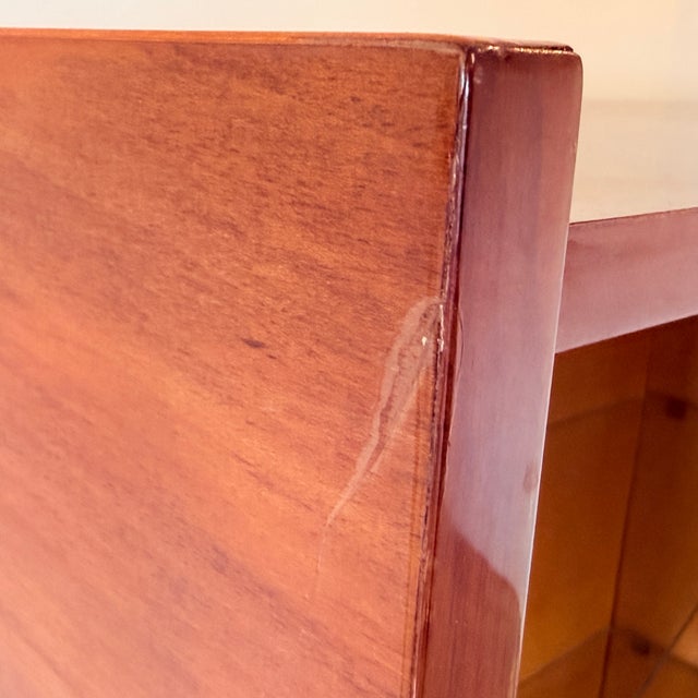 Vintage High-Gloss Highboard with Display Cabinet, 1970s For Sale - Image 12 of 16