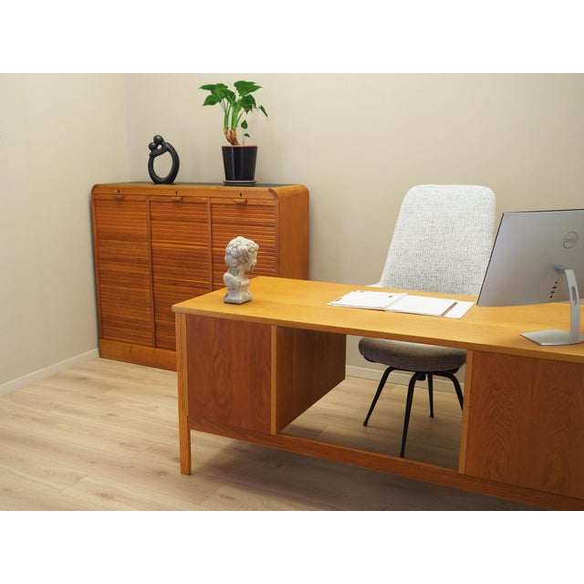 Norwegian Ash Desk, 1970s For Sale - Image 4 of 18