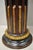 Mid 20th Century Mid 20th Century Italian Classical Carved Polychrome Gold Gilt Corinthian Column Pedestals - Pair For Sale - Image 5 of 12