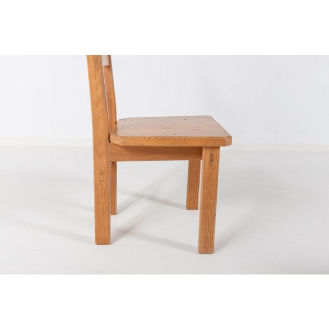 Pine Chairs by Roland Wilhelmsson for Karl Andersson & Söner, Sweden, 1960s, Set of 6 For Sale - Image 11 of 16