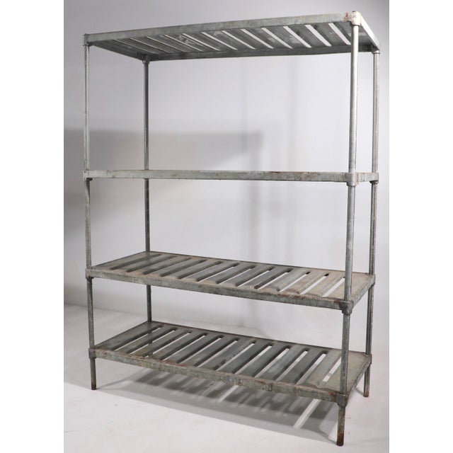 Industrial 3 Industrial Shelf Units For Sale - Image 3 of 12