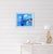 Textile Blue Harbor Morning, Modern Impressionist Oil Painting Seascape For Sale - Image 7 of 8
