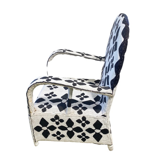 Superb and elegant Nobility Yoruba beaded chairs are among the finest examples of vintage African design. Handcrafted by...