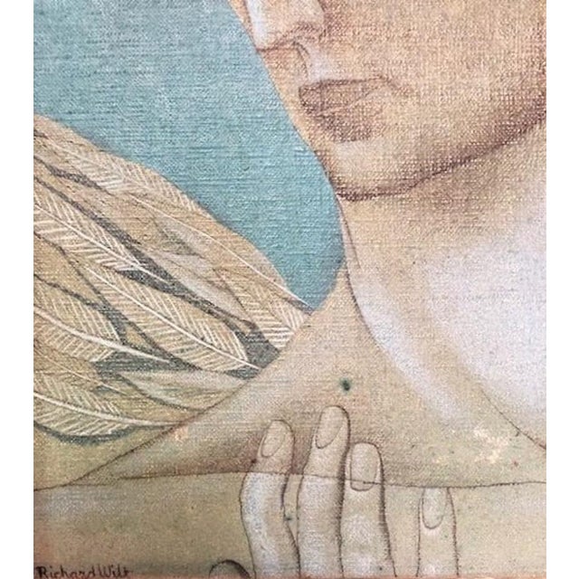 Mid 20th Century Richard Wilt, Caesar, American Mid-Century Modern O/C Painting, Ca. 1960s For Sale - Image 5 of 9