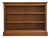 Low English Late Victorian Oak Open Bookcase, 1890 For Sale