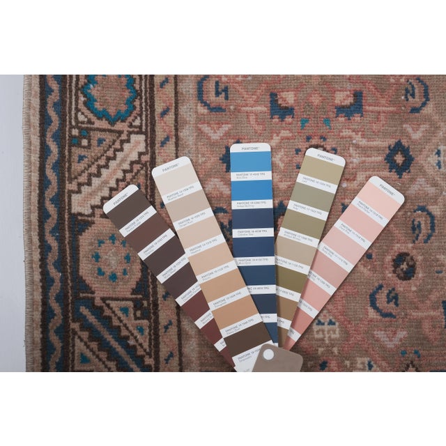 Caucasian Runner Rug 3'2'' X 13'7'' For Sale - Image 10 of 10