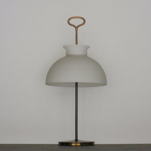 White Arenzano Table Lamp by Ignazio Gardella for Azucena, 1956 For Sale - Image 8 of 18