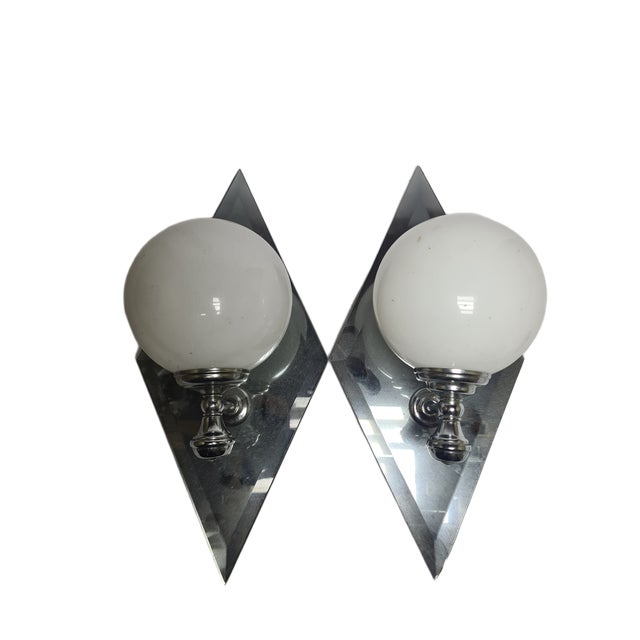 Art Deco Sconces, Poland, 1960s, Set of 2 For Sale - Image 11 of 14
