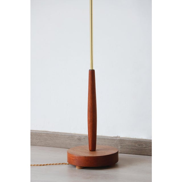 1960s Vintage Teak Floor Lamp, 1960s For Sale - Image 5 of 11