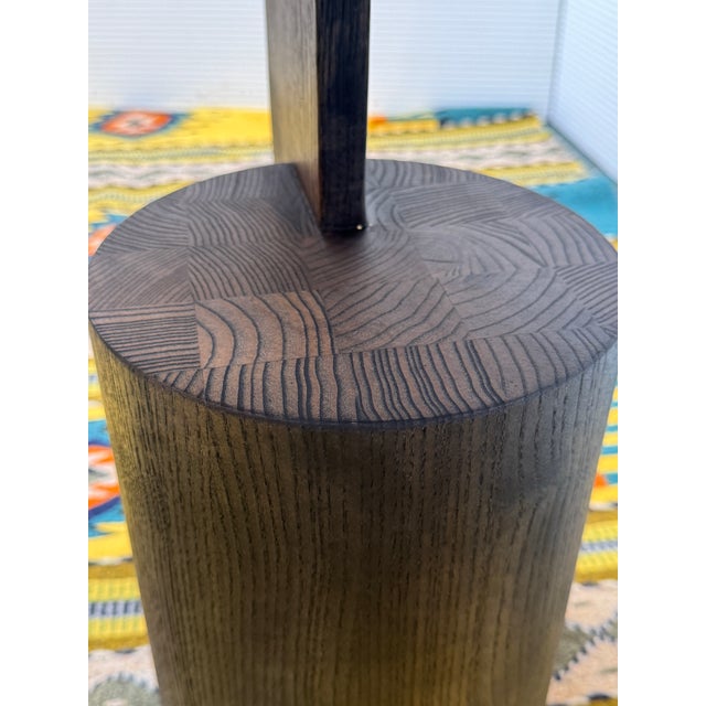 Ferm Living Insert Side Table, Black Stained Ash For Sale - Image 10 of 12