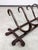Antique Bentwood No. 1 Wall-Mounted Coat Rack from Gebrüder Thonet, 1890s For Sale - Image 4 of 8